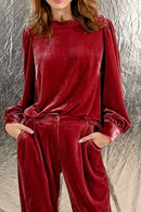 Top - Burgundy - Molly Bracken - Women