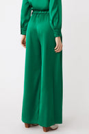 High Waisted Trousers - Green