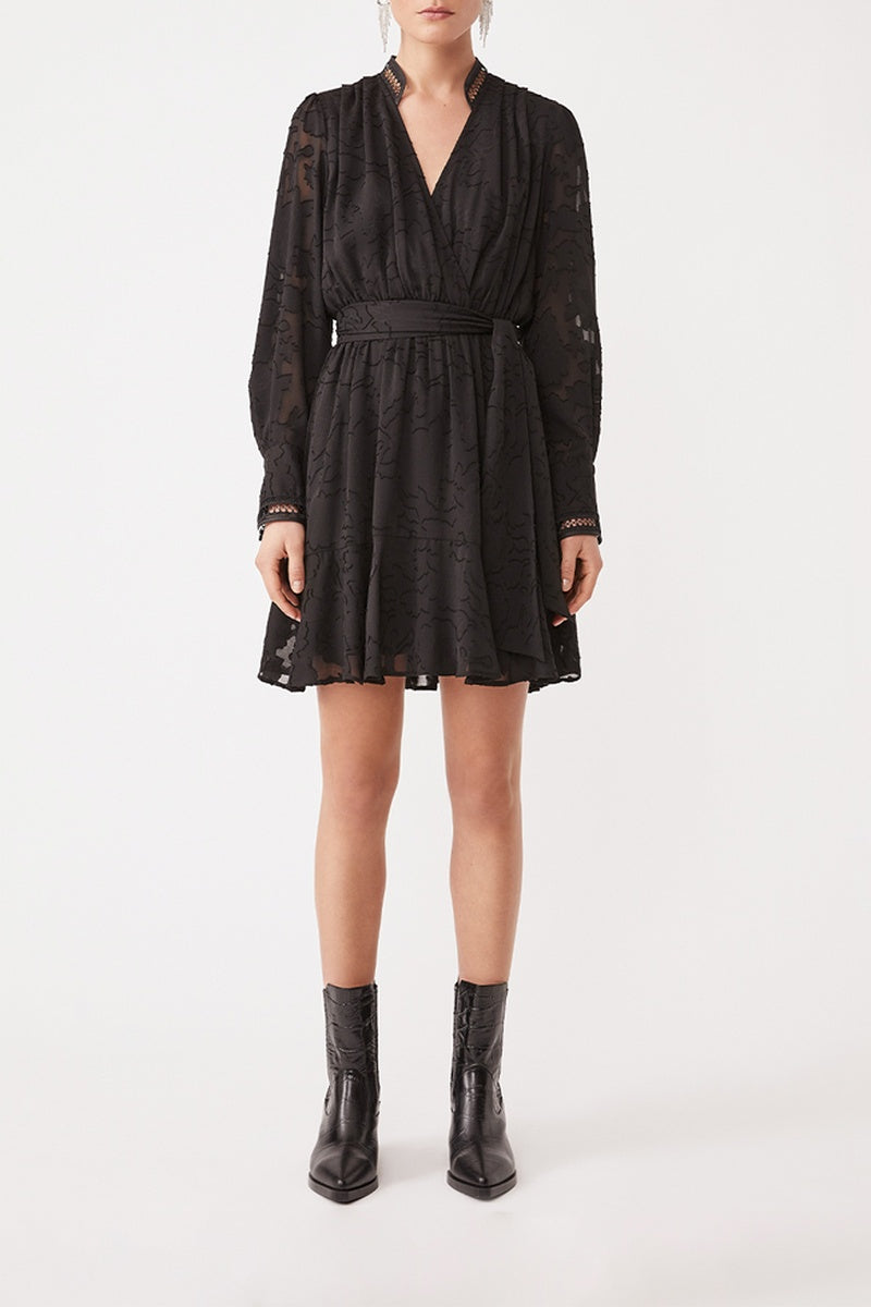 Wrap Dress - Black