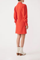 Wrap Dress - Orange