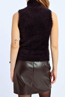 Sleeveless Sweater - Black - Lili Sidonio - Women's
