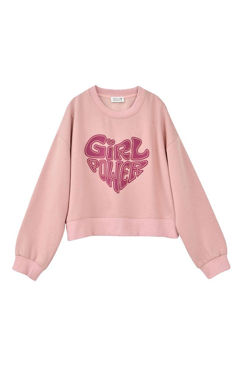 Sweater - Pink - Molly Girl - Child