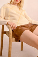 Pull - Beige - Molly Bracken - Femme