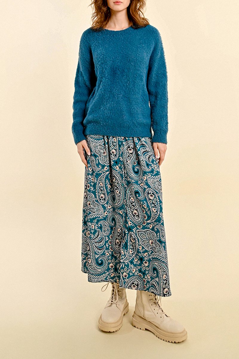 Pull - Bleu Canard - Molly Bracken - Femme