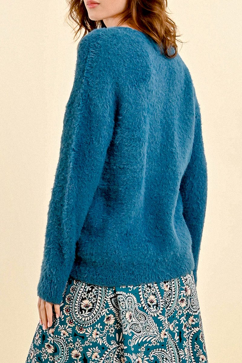 Pull - Bleu Canard - Molly Bracken - Femme