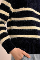 Pull - Bleu Marine - Femme