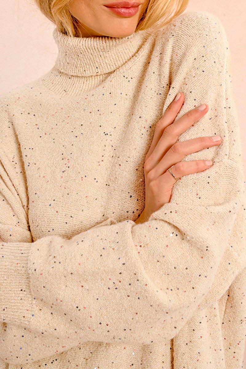 Pull - Beige - Molly Bracken - Femme