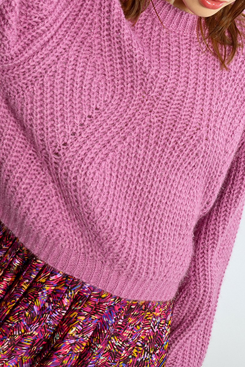 Sweater - Pink - Lili Sidonio - Women