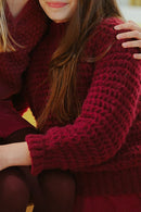 Pull - Bordeaux - Molly Girl - Enfant