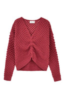 Pull - Bordeaux - Molly Girl - Enfant