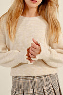 Pull - Beige - Molly Girl - Enfant