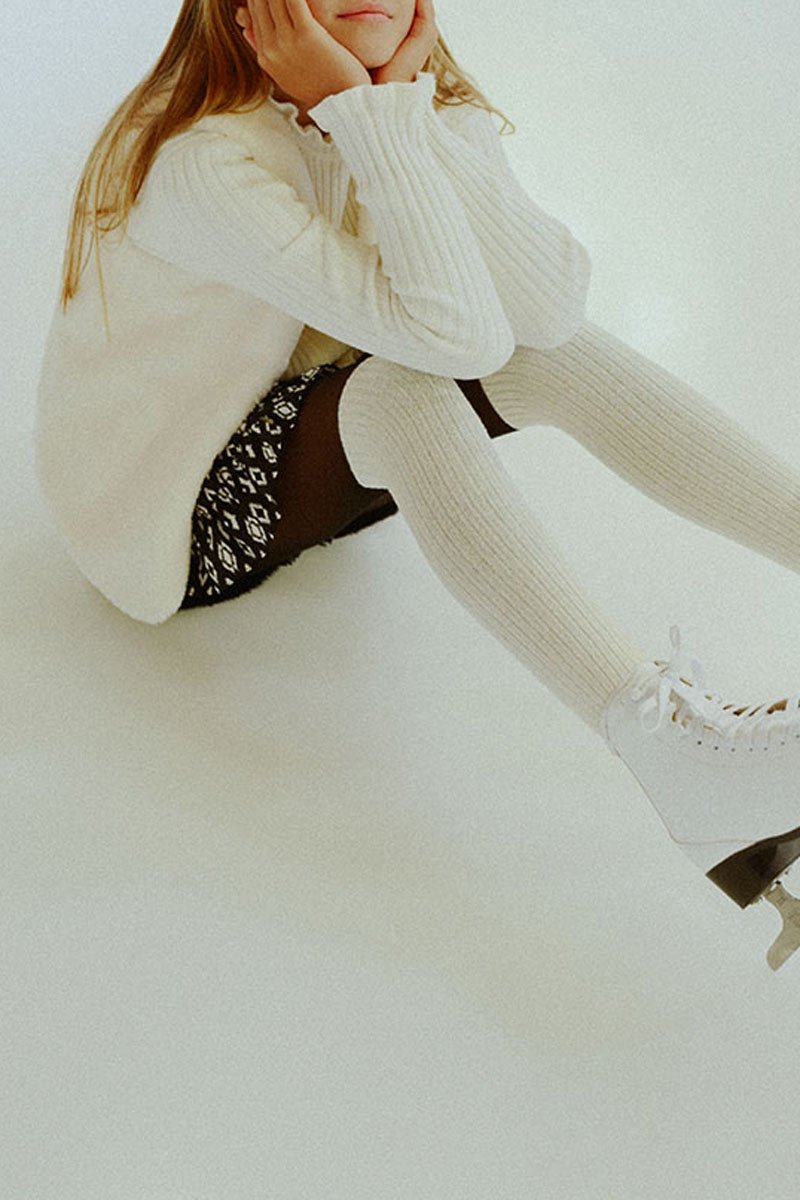 Pull - Blanc - Molly Girl - Enfant