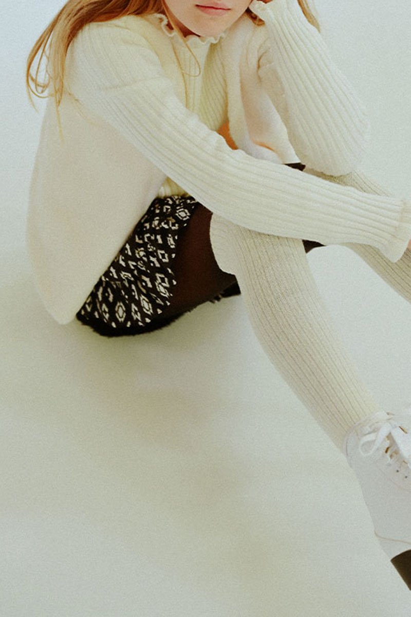 Pull - Blanc - Molly Girl - Enfant