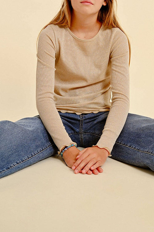 Sous-Pull - Beige - Molly Girl - Enfant