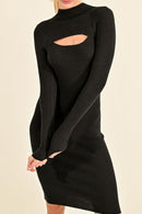 Robe Pull - Noir - Lili Sidonio - Femme
