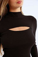 Robe Pull - Noir - Lili Sidonio - Femme