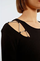 Sweater Dress - Black - Lili Sidonio - Women's