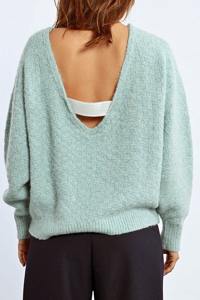 Sweater - Water Green - Lili Sidonio - Women