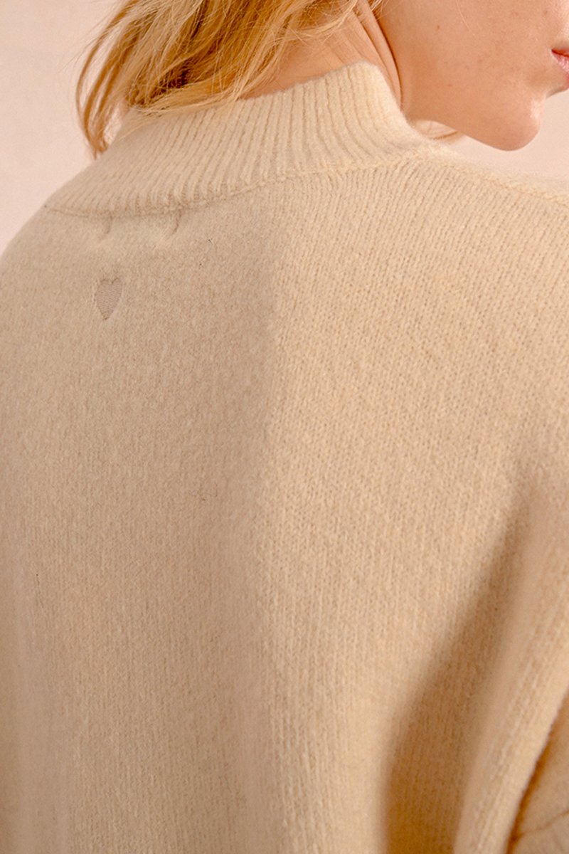 Pull - Beige - Molly Bracken - Femme
