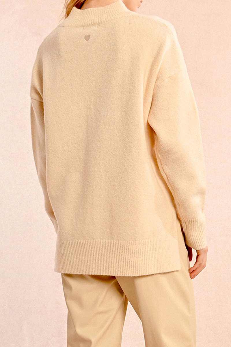 Pull - Beige - Molly Bracken - Femme