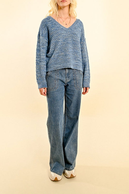 Pull - Bleu - Molly Bracken - Femme