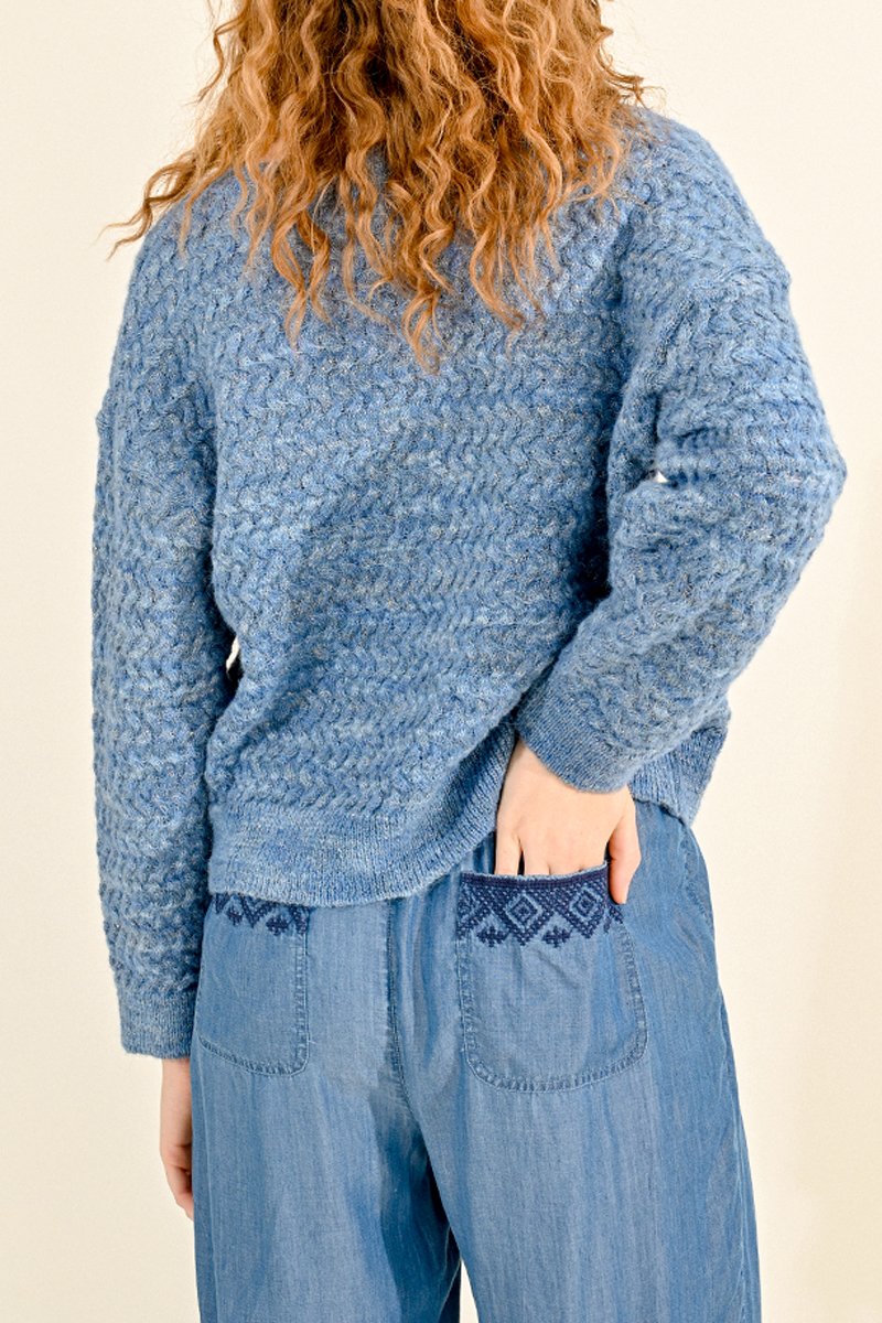 Pull - Bleu - Molly Bracken - Femme