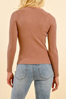 Sweater - Dusty Rose - Molly Bracken - Women's
