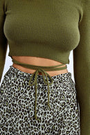 Short Sweater - Khaki - Lili Sidonio - Women