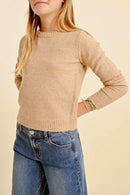 Pull - Beige - Molly Girl - Enfant