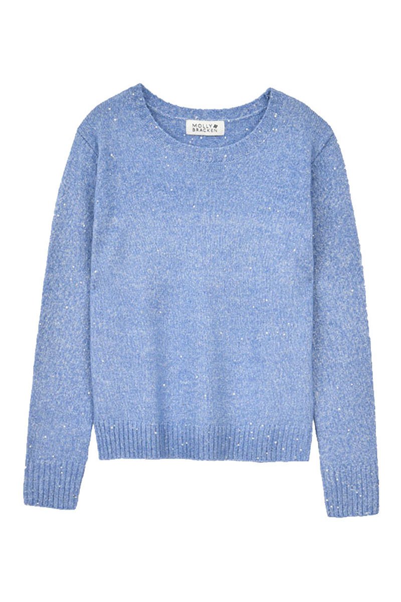 Pull - Bleu Clair - Molly Girl - Enfant