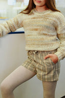 Pull - Beige - Molly Girl - Enfant