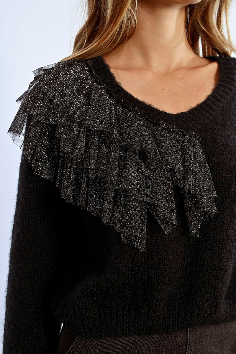 Sweater - Black - Lili Sidonio - Women