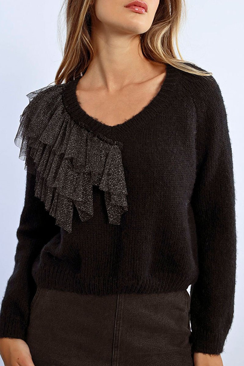 Sweater - Black - Lili Sidonio - Women