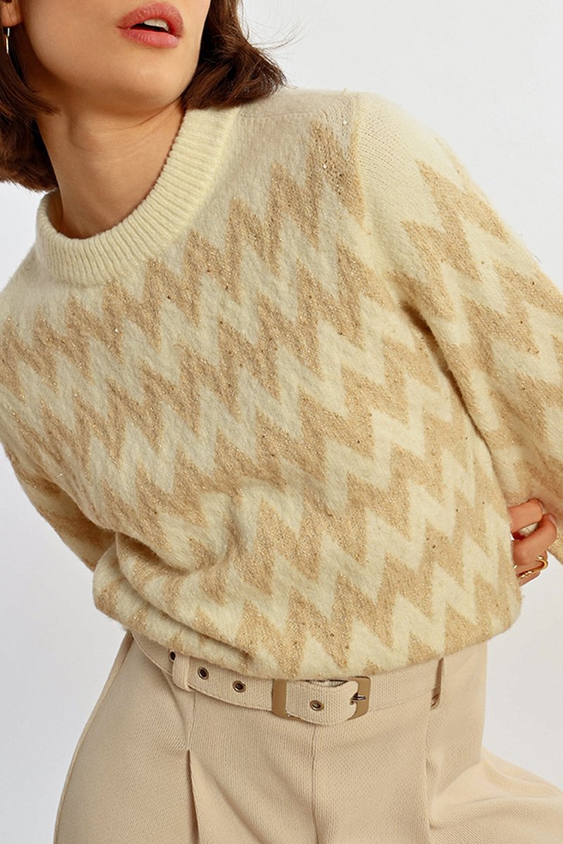 Pull - Beige - Lili Sidonio - Femme