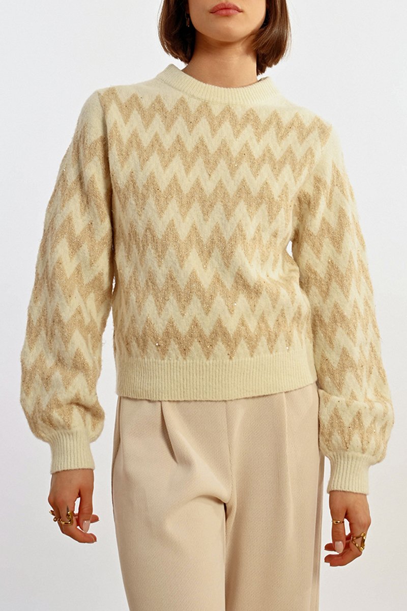 Pull - Beige - Lili Sidonio - Femme