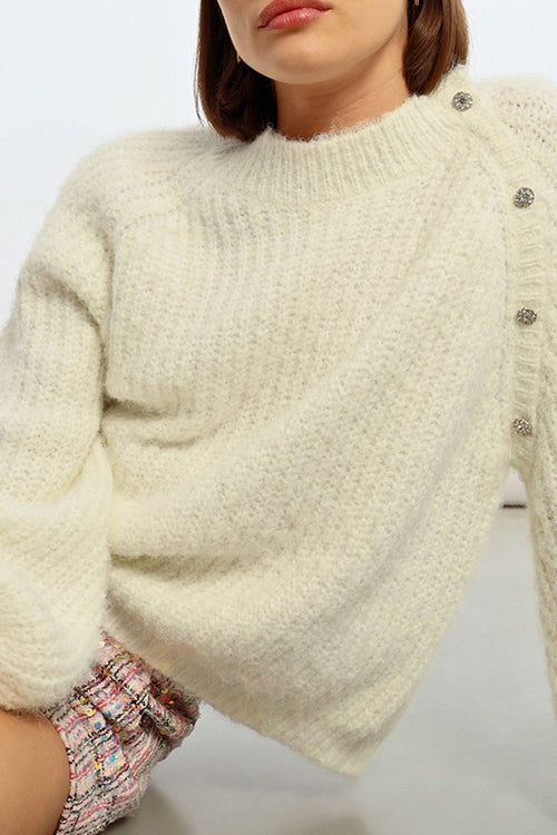 Pull - Ecru - Lili Sidonio - Femme