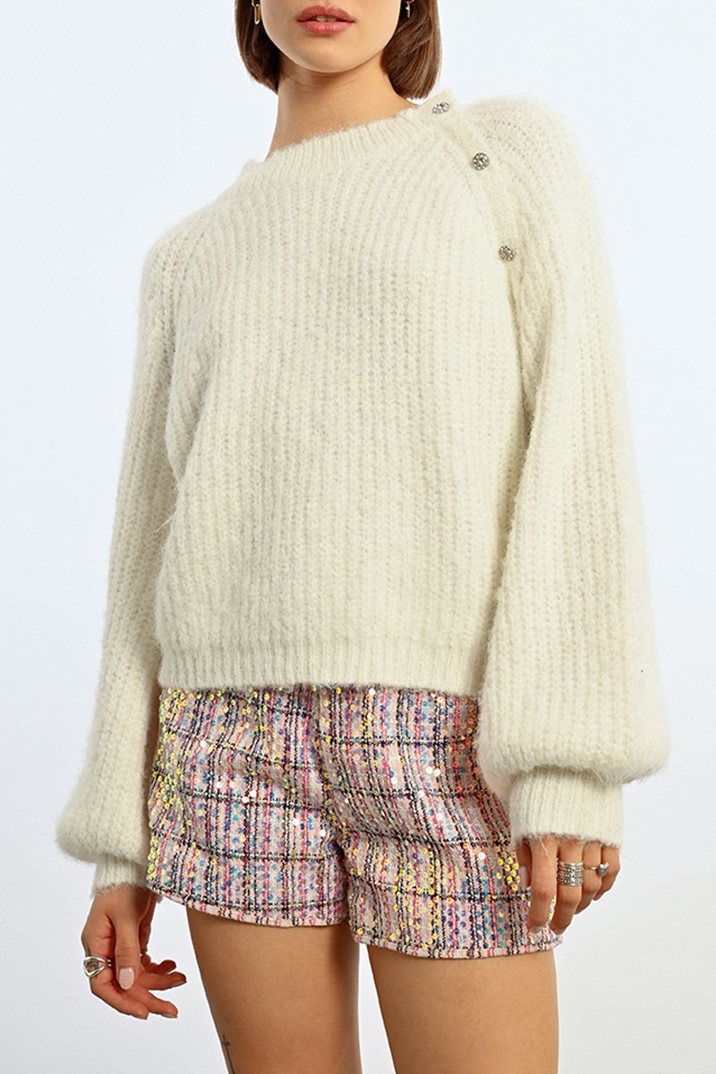 Pull - Ecru - Lili Sidonio - Femme