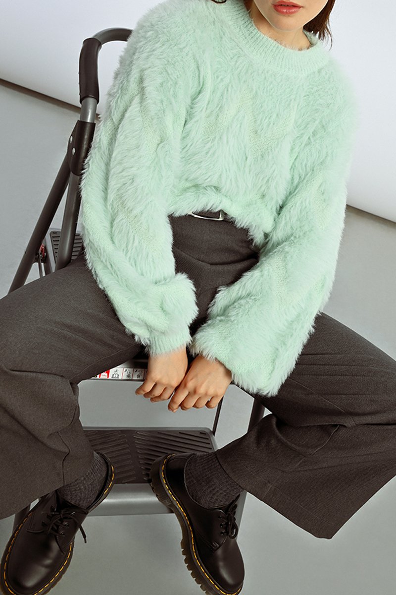 Sweater - Water Green - Lili Sidonio - Women