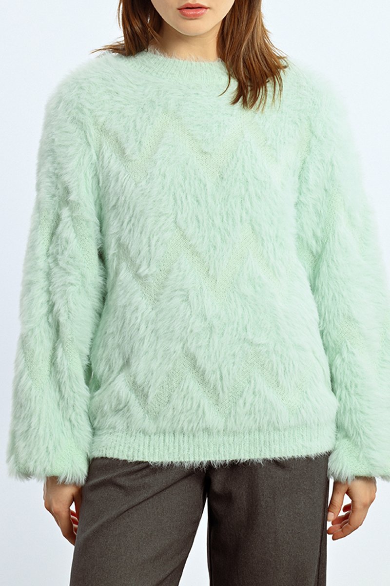Sweater - Water Green - Lili Sidonio - Women