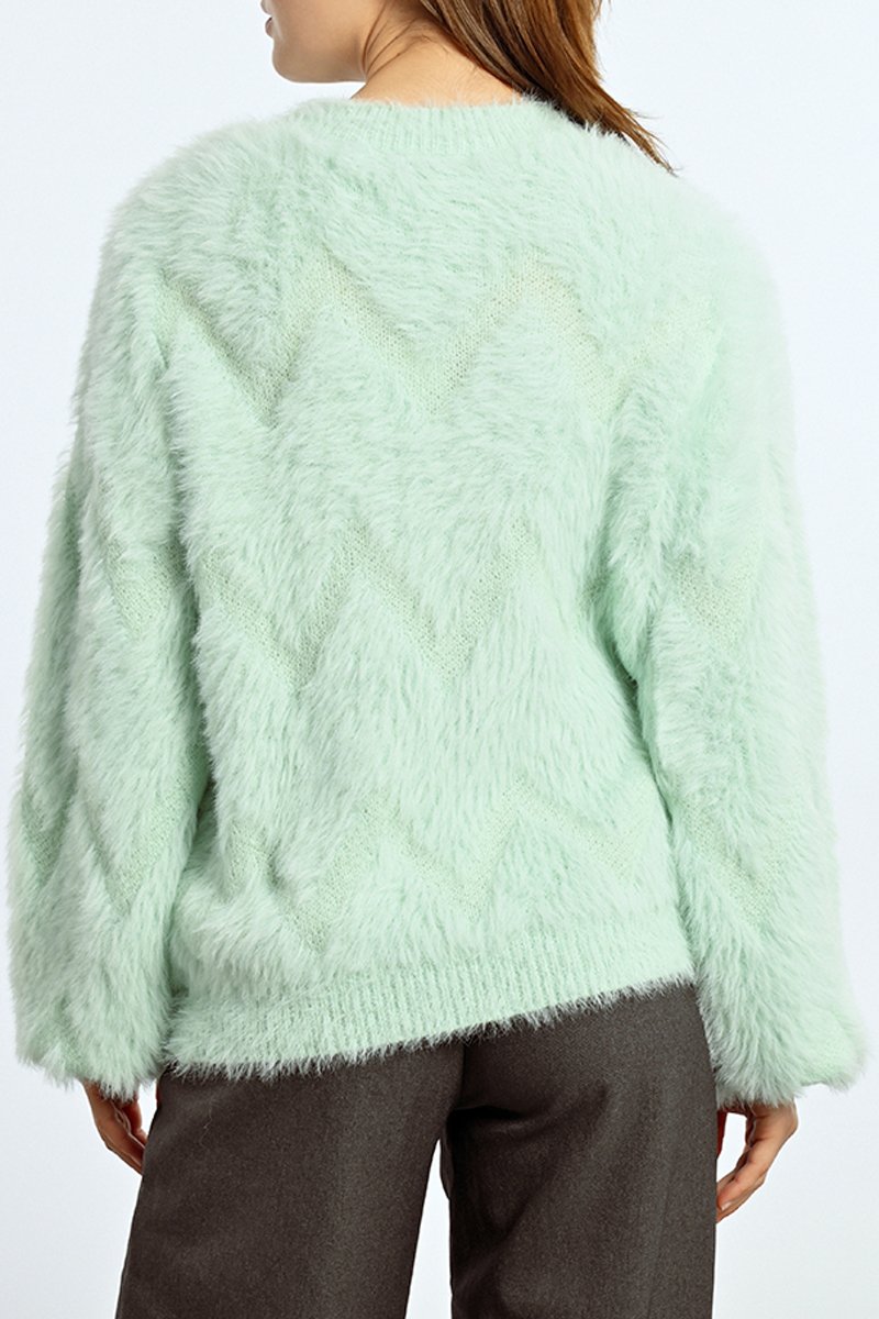 Sweater - Water Green - Lili Sidonio - Women