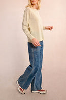 Pull - Beige - Molly Bracken - Femme