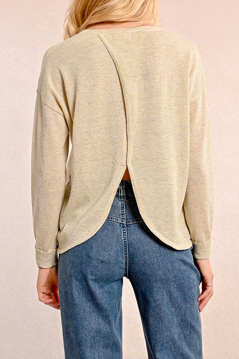 Pull - Beige - Molly Bracken - Femme