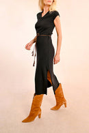 Robe Pull - Noir - Molly Bracken - Femme