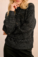 Sweater - Black - Molly Bracken - Women