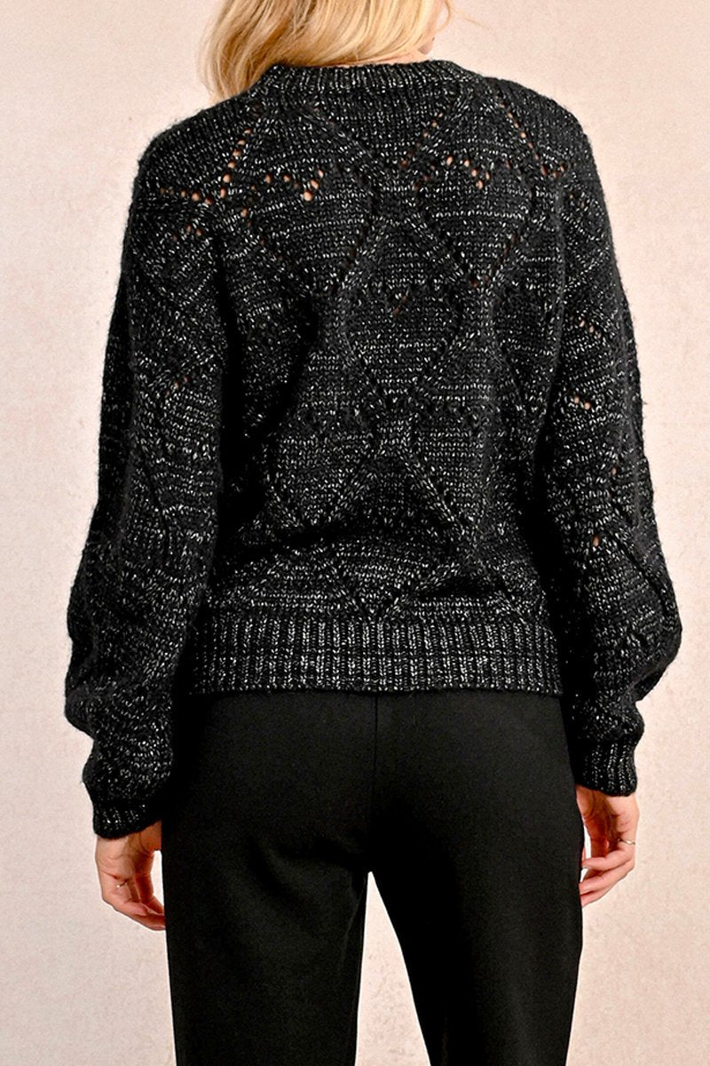 Sweater - Black - Molly Bracken - Women