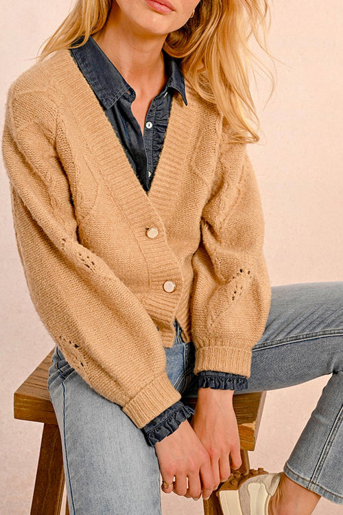 Gilet - Beige - Molly Bracken - Femme