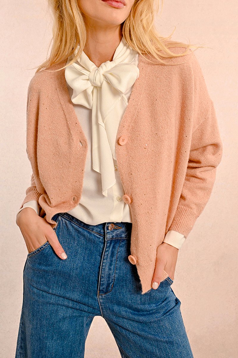 Gilet - Rose - Molly Bracken - Femme