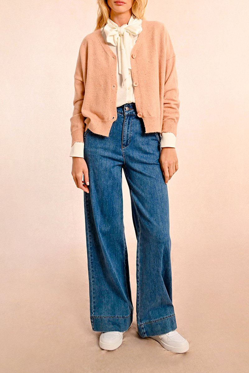 Gilet - Rose - Molly Bracken - Femme