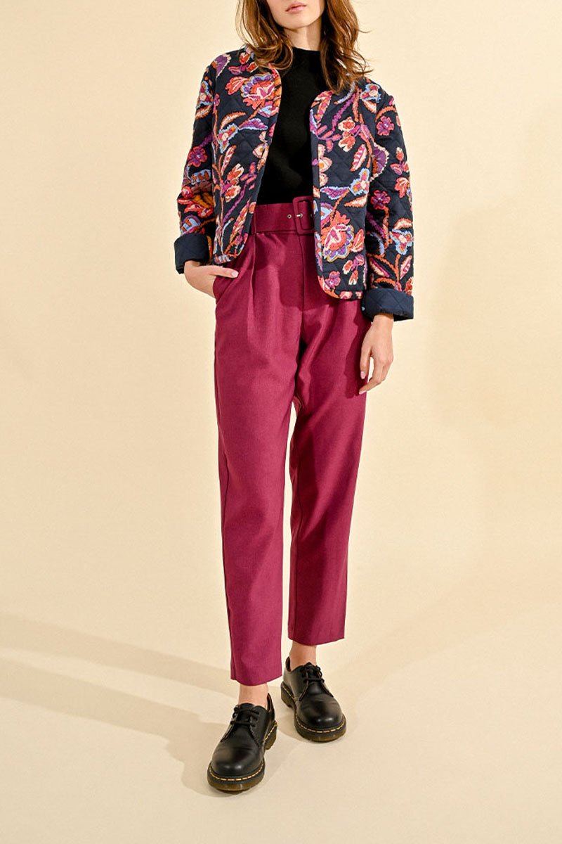 Pantalon - Bordeaux - Molly Bracken - Femme