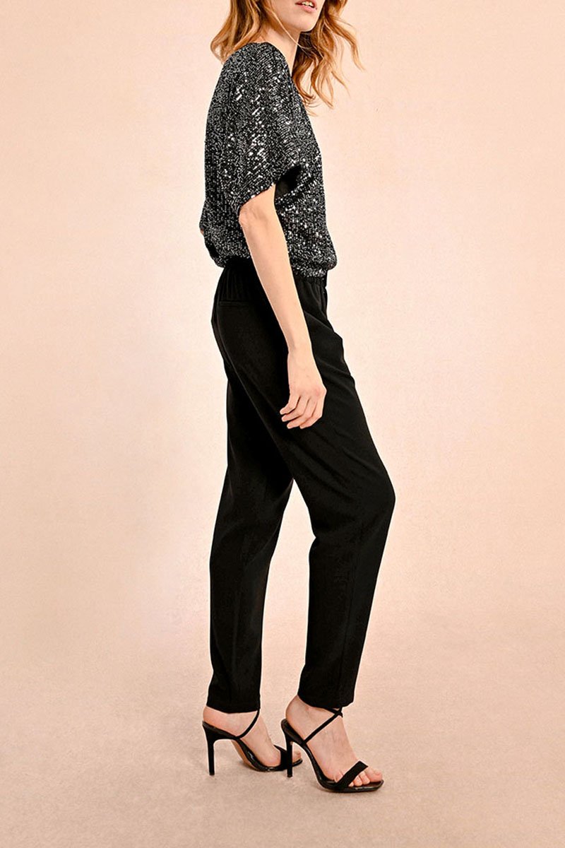 Trousers - Black - Molly Bracken - Women's